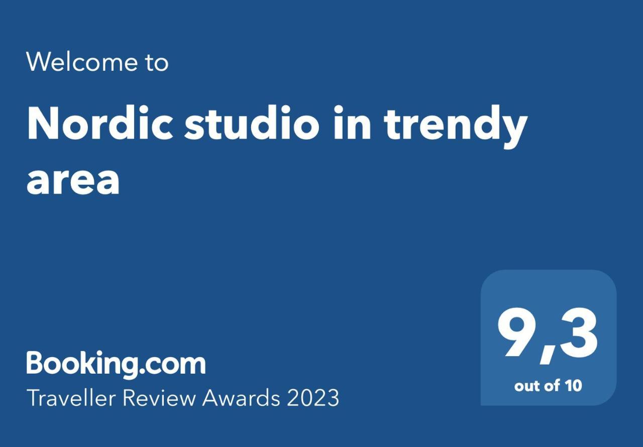 Trendy Nordic Studio By Tram Stop Хельсинки Экстерьер фото